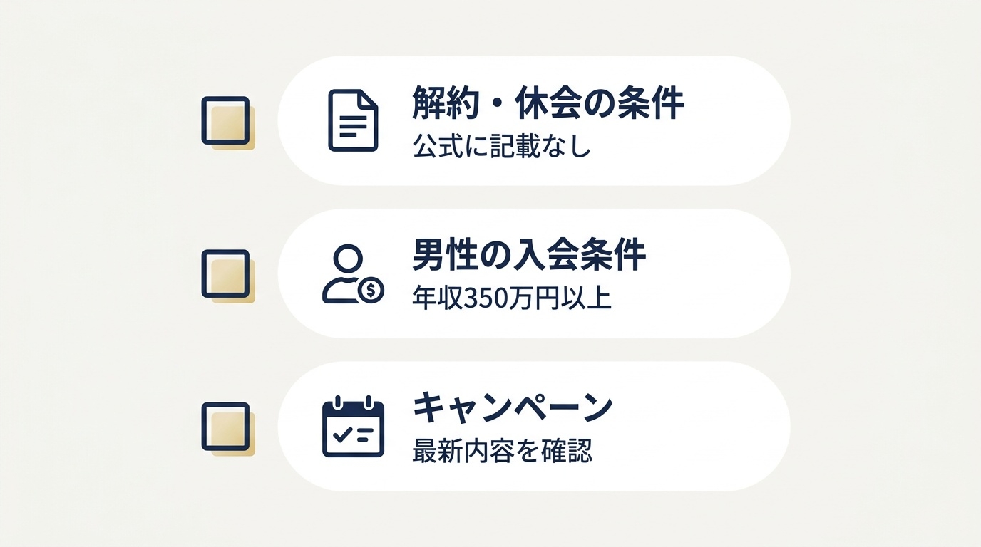 ハレマリーに申し込む前に確認したい3つのポイント。