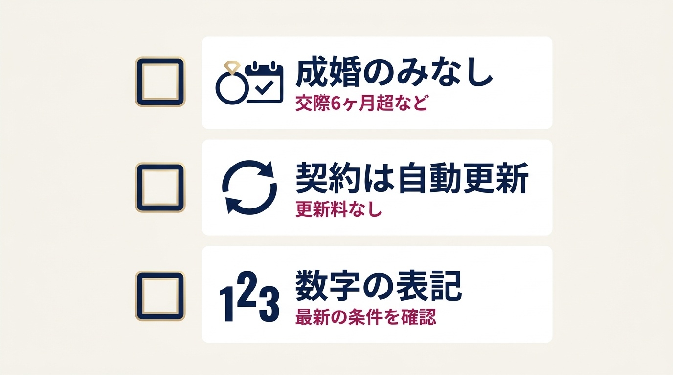 ウェルスマに申し込む前に確認したい3つのポイント。