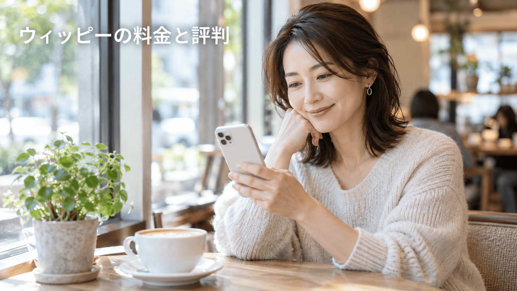 ウィッピーの料金と評判は？男性の月額・口コミの中身と40代50代に向くかを紹介