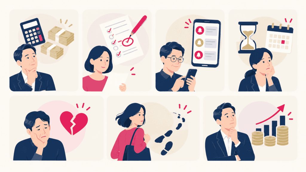 婚活モンスターに見られる7つの言動。
