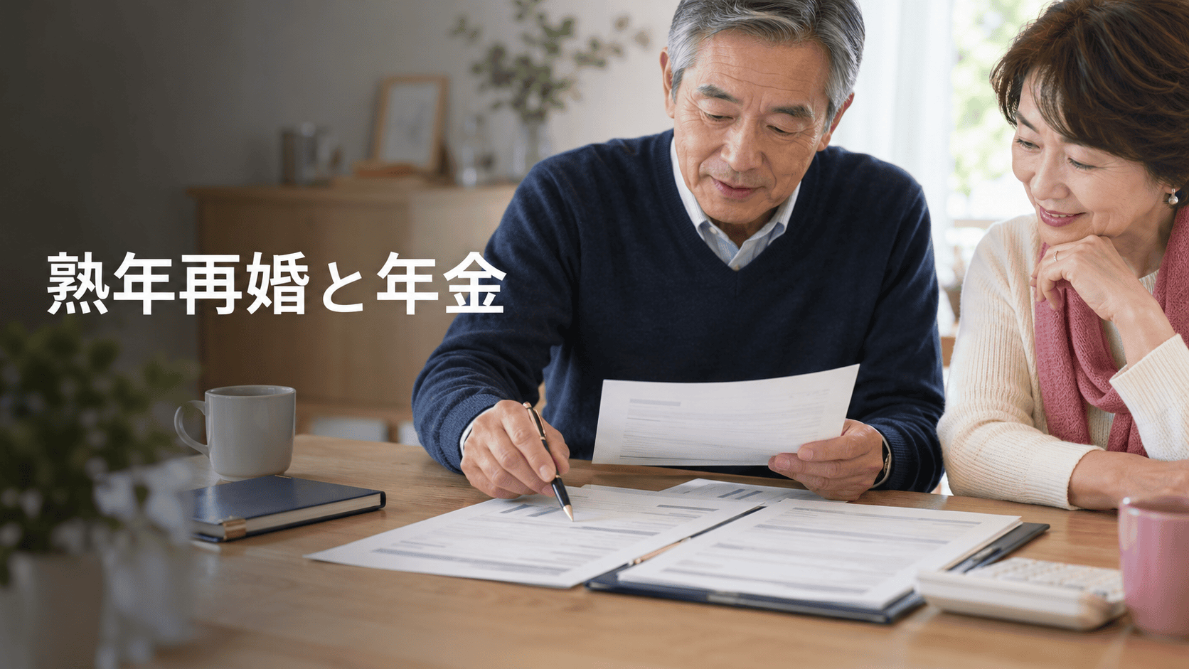 熟年再婚 年金