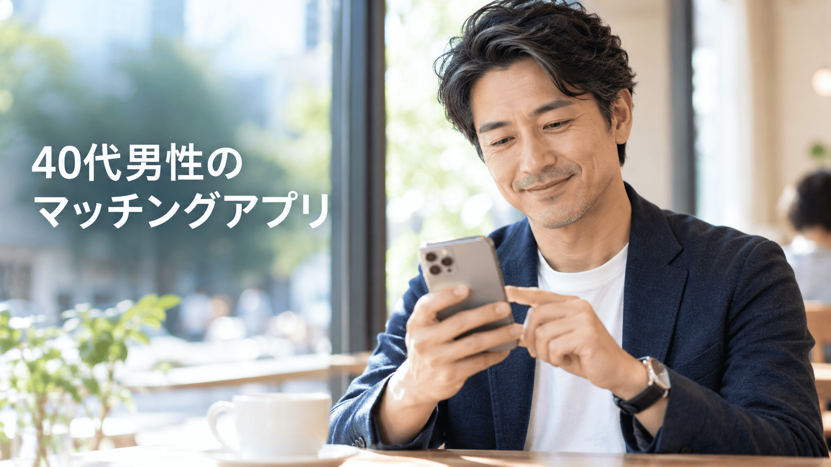 40代 マッチングアプリ 男性