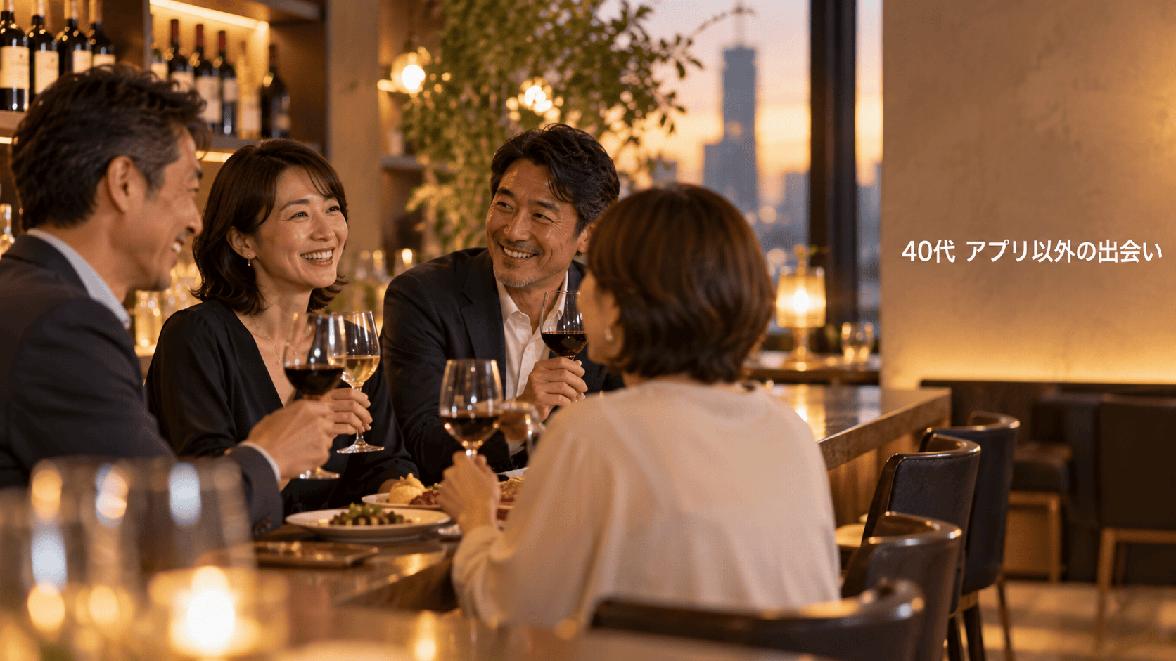 40代 出会い アプリ以外