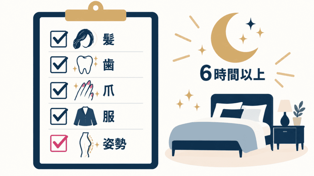 1週間で見直したい5つのポイントのチェックリスト