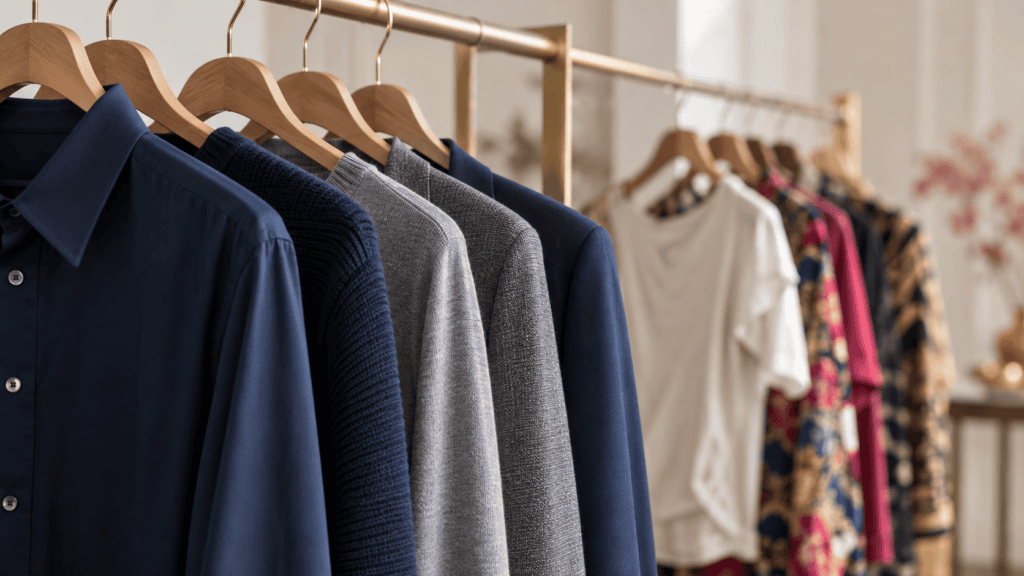 手入れされたシンプルな服と、デートでは避けたいくつろぎすぎた服の対比