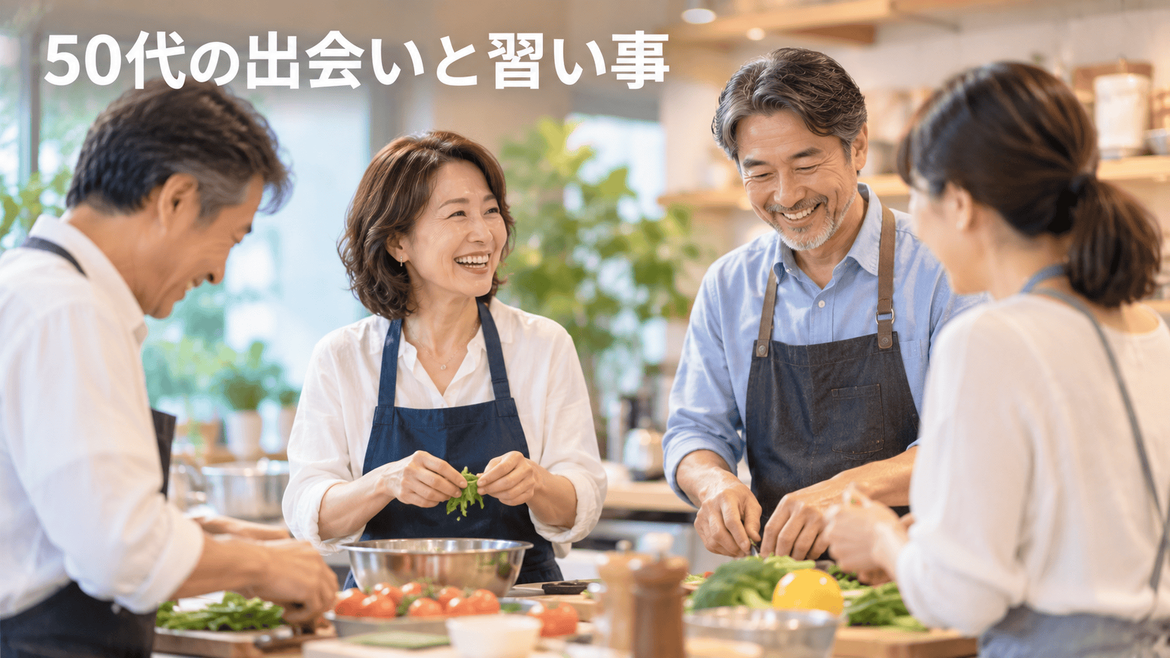 50代 出会い 習い事
