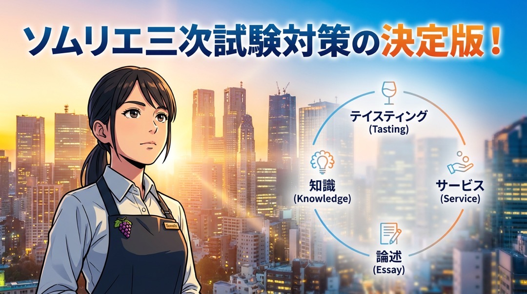 ソムリエ3次試験対策