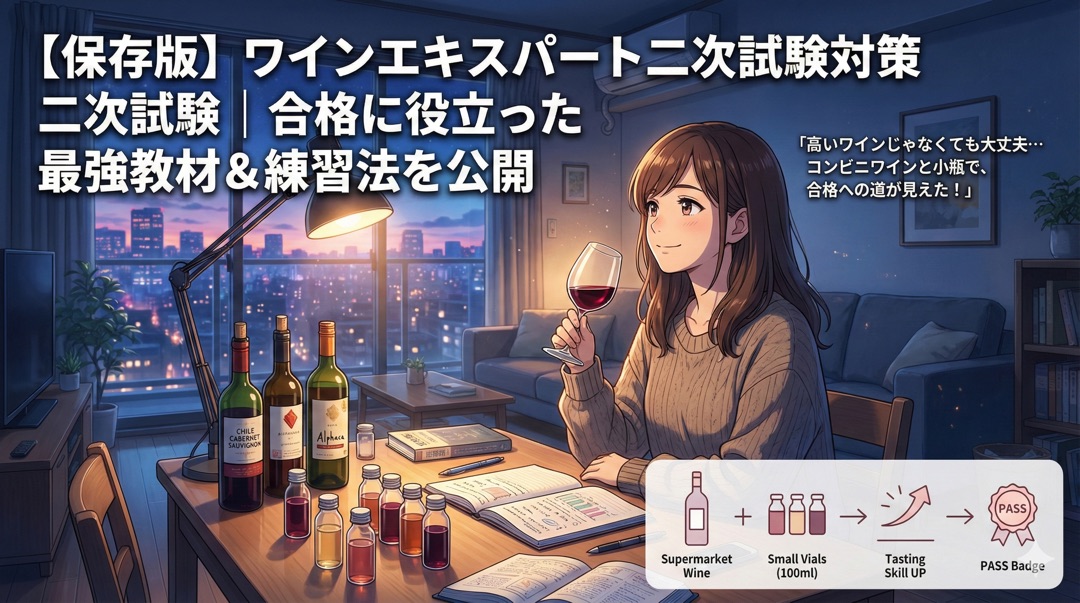 ワインエキスパート・ソムリエ2次試験対策